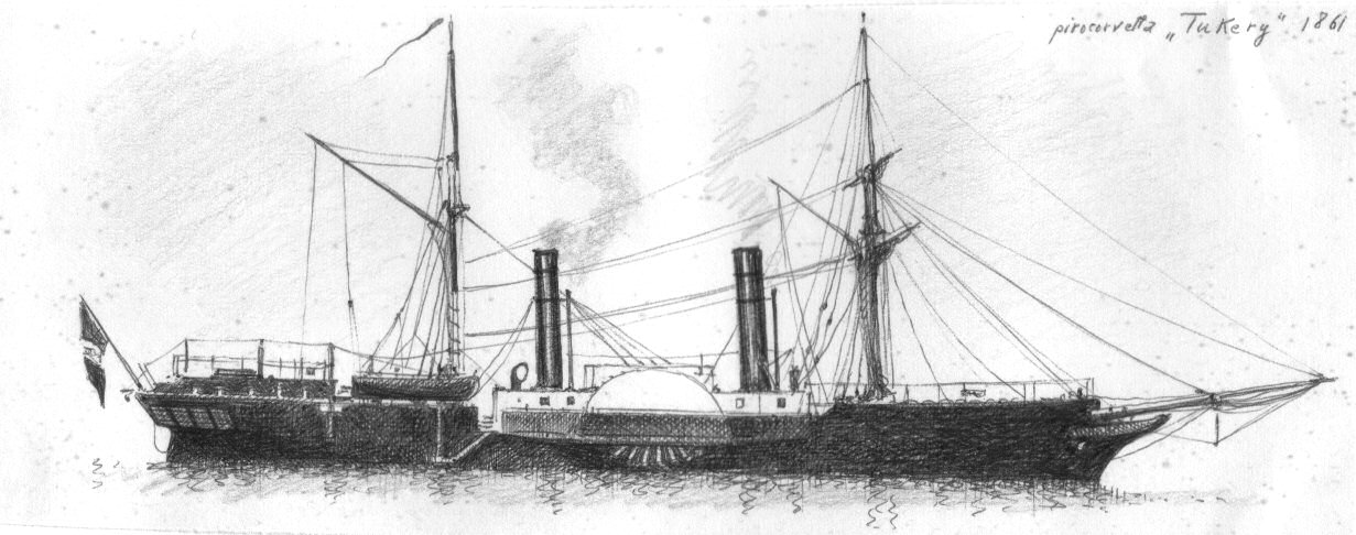 1861 - Pirocorvetta 'Tukery'